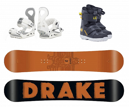 Комплит сноуборд DF JUNIOR BOARD + крепления QUEEN WMN'S + ботинки LF KID Комплит сноуборд DF JUNIOR BOARD + крепления QUEEN WMN'S + ботинки LF KID